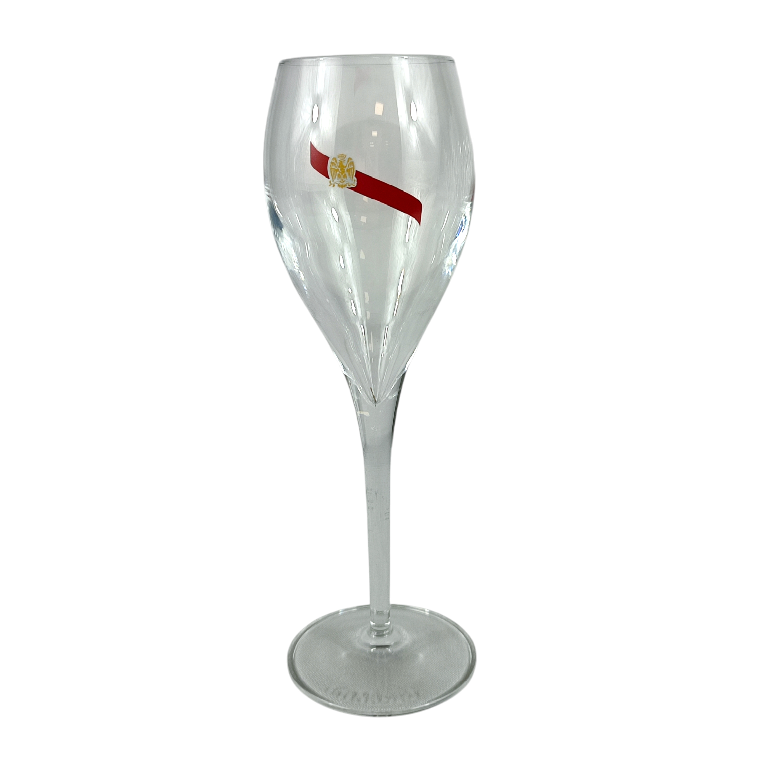 Voir photo 4 de Lot de 6 flûtes à Champagne GH Mumm - modèle Rubis Lot de 6 flûtes à Champagne GH Mumm - modèle Rubis Bon état reconditionné photo 4