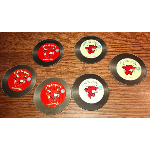 Lot De 6 Sous Verres Ronds "La Vache Qui Rit" occasion reconditionné disponible sur Rakuten