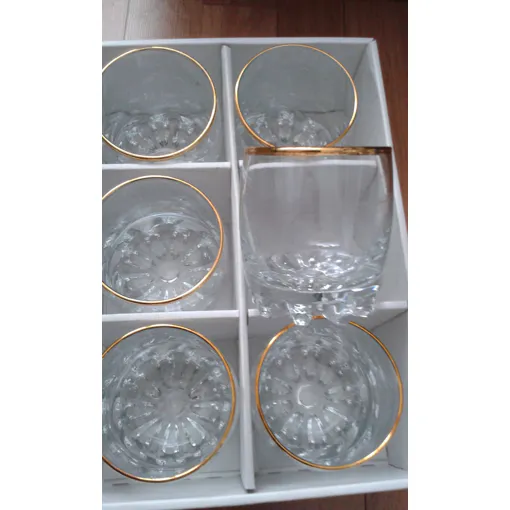 Lot De 6 Verres À Whisky Golden Galdys Bon état reconditionné disponible sur Rakuten