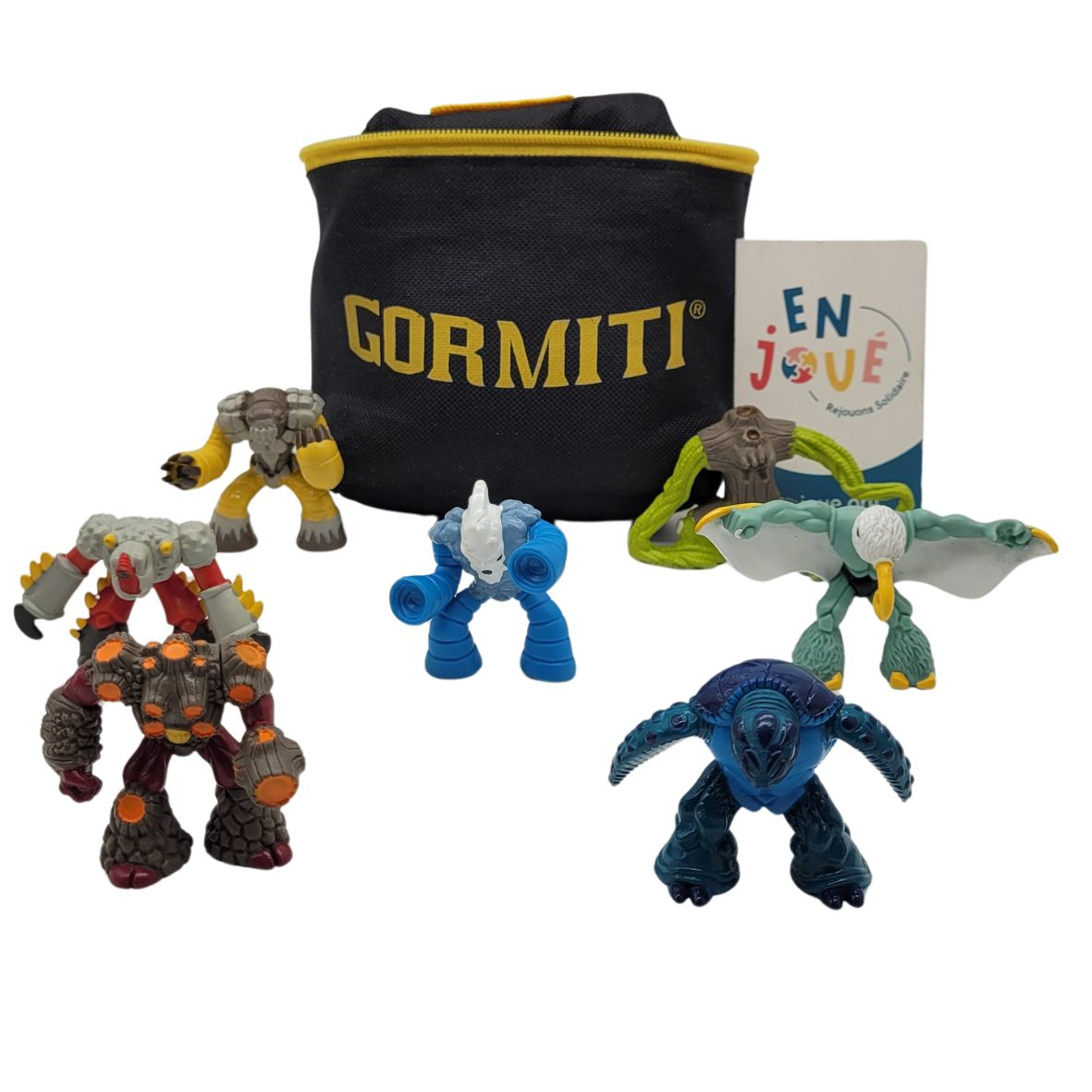Voir photo 2 de Lot de 7 petites figurines - Gormiti - À partir de 4 ans. Lot de 7 petites figurines - Gormiti - À partir de 4 ans. Bon état reconditionné photo 2