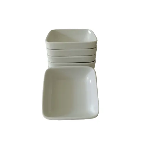 Lot De 8 Ramequins Carre Blanc. Ceramique. 11,5 X 11,5 X 3,5 Cm occasion reconditionné disponible sur Rakuten