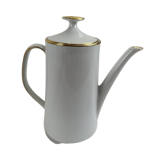 Voir photo 5 de Lot de 9 tasses et soucoupes , théière et sucrier (porcelaine) Lot de 9 tasses et soucoupes , théière et sucrier (porcelaine) Bon état reconditionné photo 5