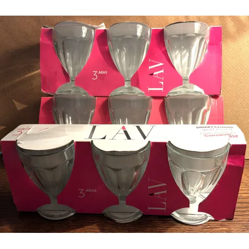 Lot De 9 Verres À Pied Lav - Aras occasion reconditionné disponible sur Rakuten