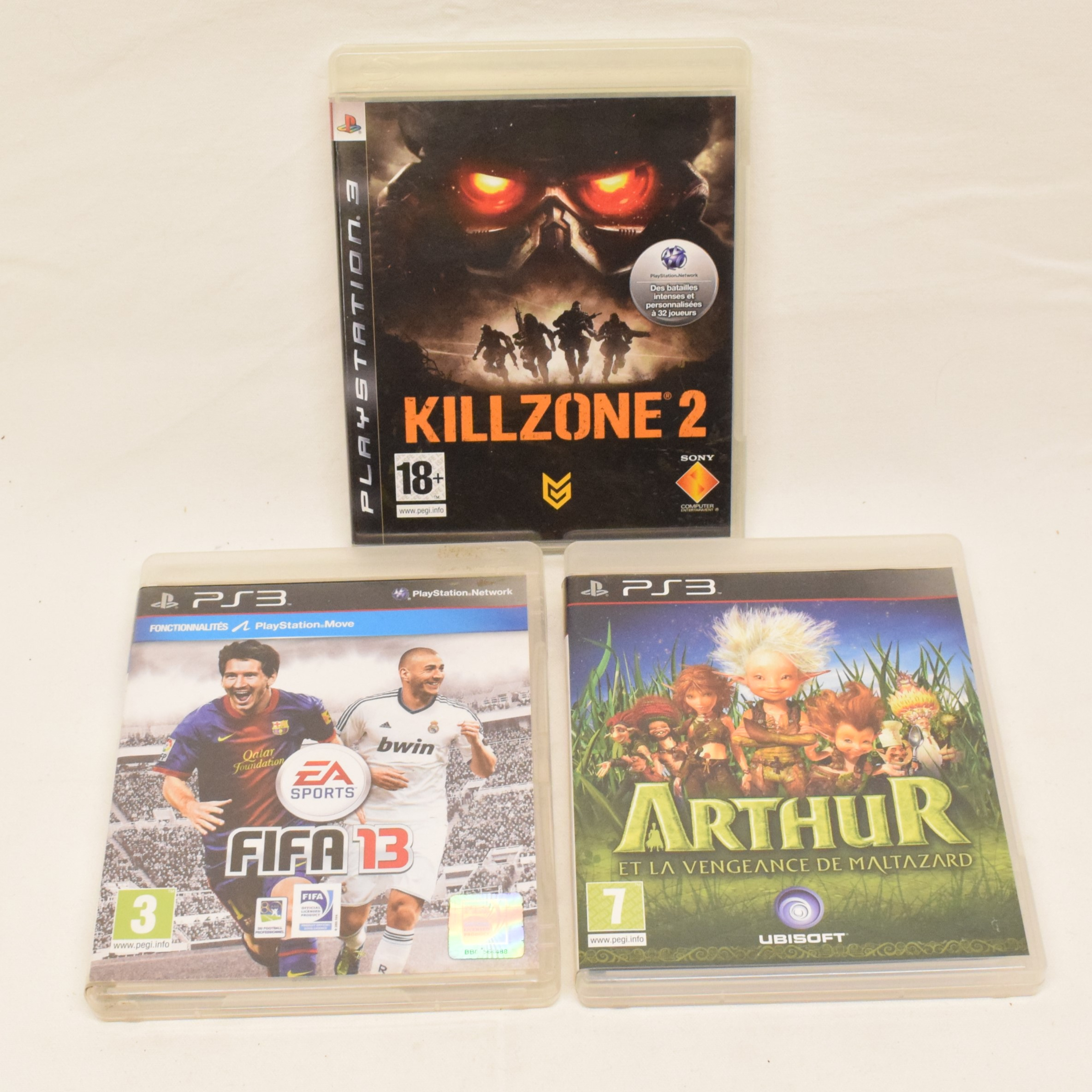 Voir photo 2 de Lot de cinq jeux pour console Sony Playstation 3 Lot de cinq jeux pour console Sony Playstation 3 Bon état reconditionné photo 2