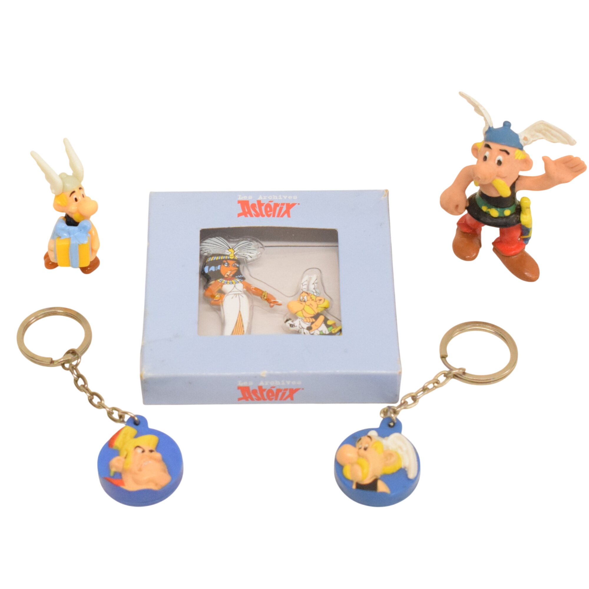 Lot de cinq produits dérivés de la série Astérix - 10,00 € Lot de cinq produits dérivés de la série Astérix reconditionné disponible sur Label Emmaüs
