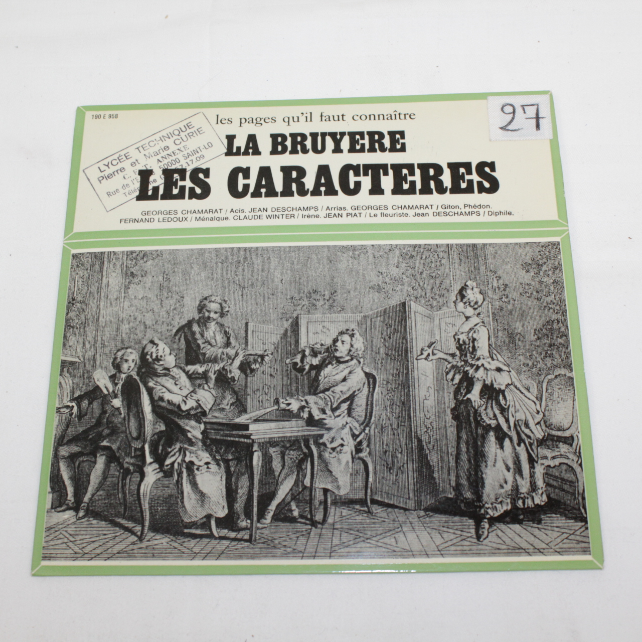 Voir photo 5 de Lot de cinq vinyles Lot de cinq vinyles Très bon état reconditionné photo 5