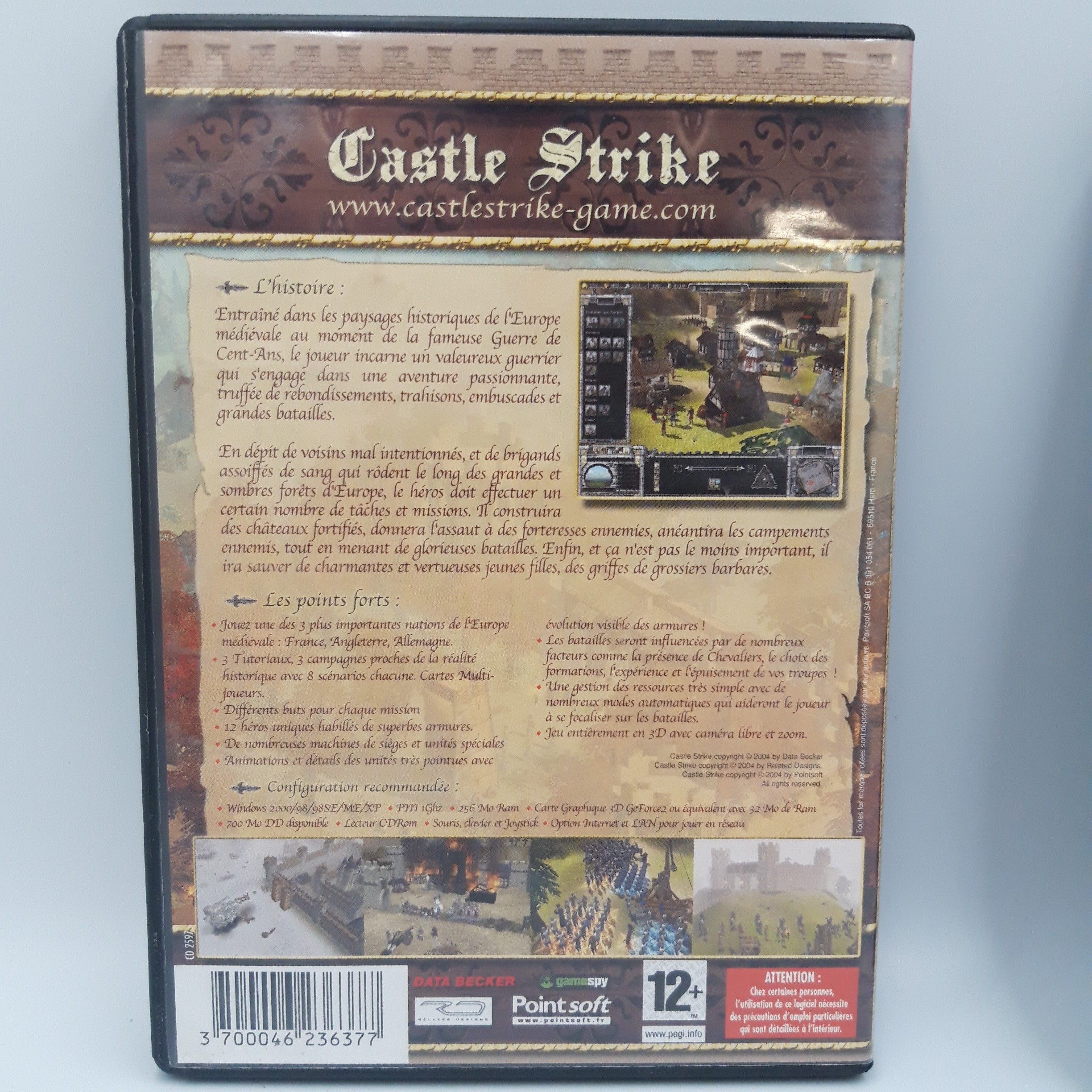 Voir photo 2 de Lot de deux cd de jeux pour ordinateur 1. Castle Strike 2. Heroes V of Might and Magic Hammers of Fate Lot de deux cd de jeux pour ordinateur 1. Castle Strike 2. Heroes V of Might and Magic Hammers of Fate Bon état reconditionné photo 2