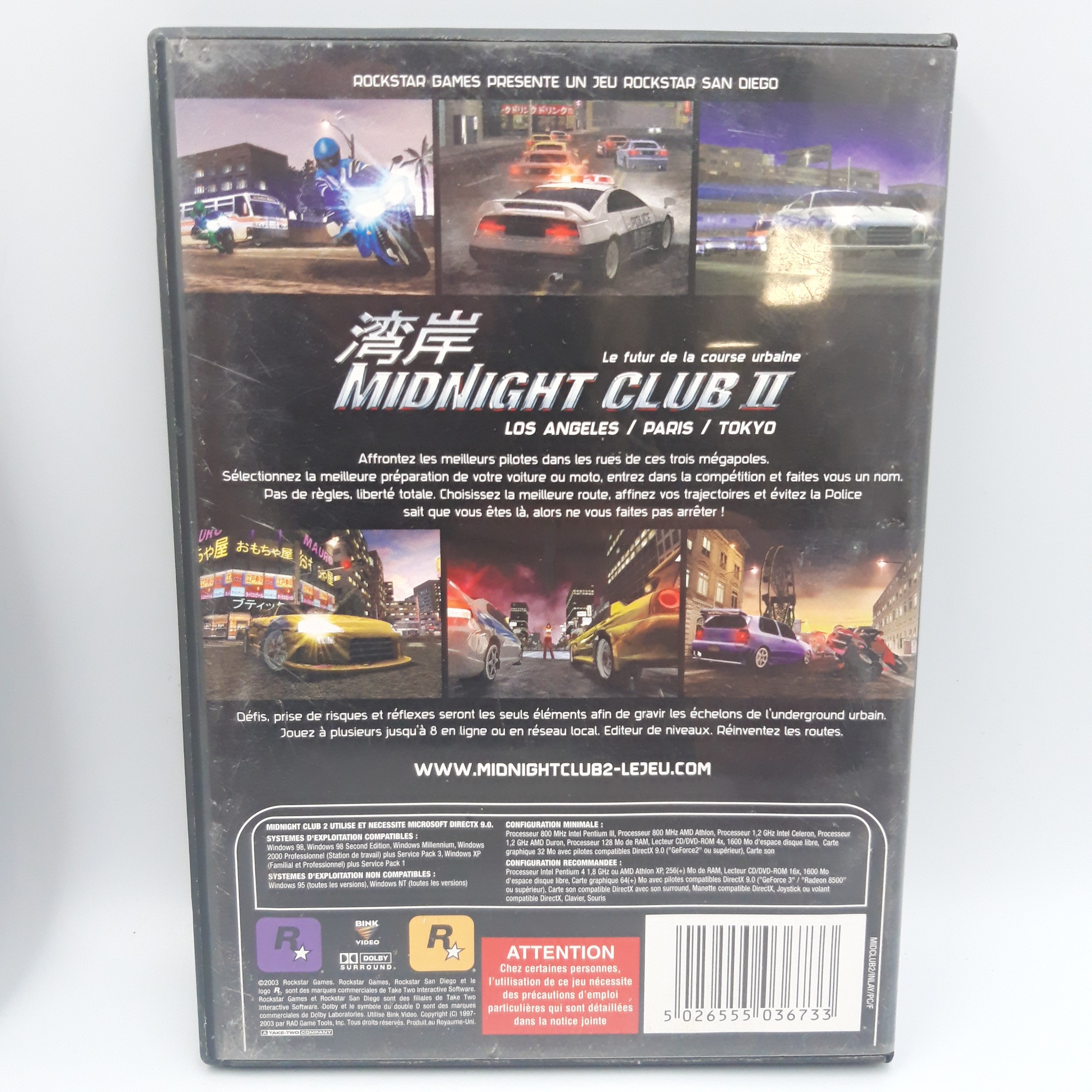 Voir photo 4 de Lot de deux cd de jeux pour ordinateur 1. Midnight club II 2. GTA 4 Lot de deux cd de jeux pour ordinateur 1. Midnight club II 2. GTA 4 Bon état reconditionné photo 4