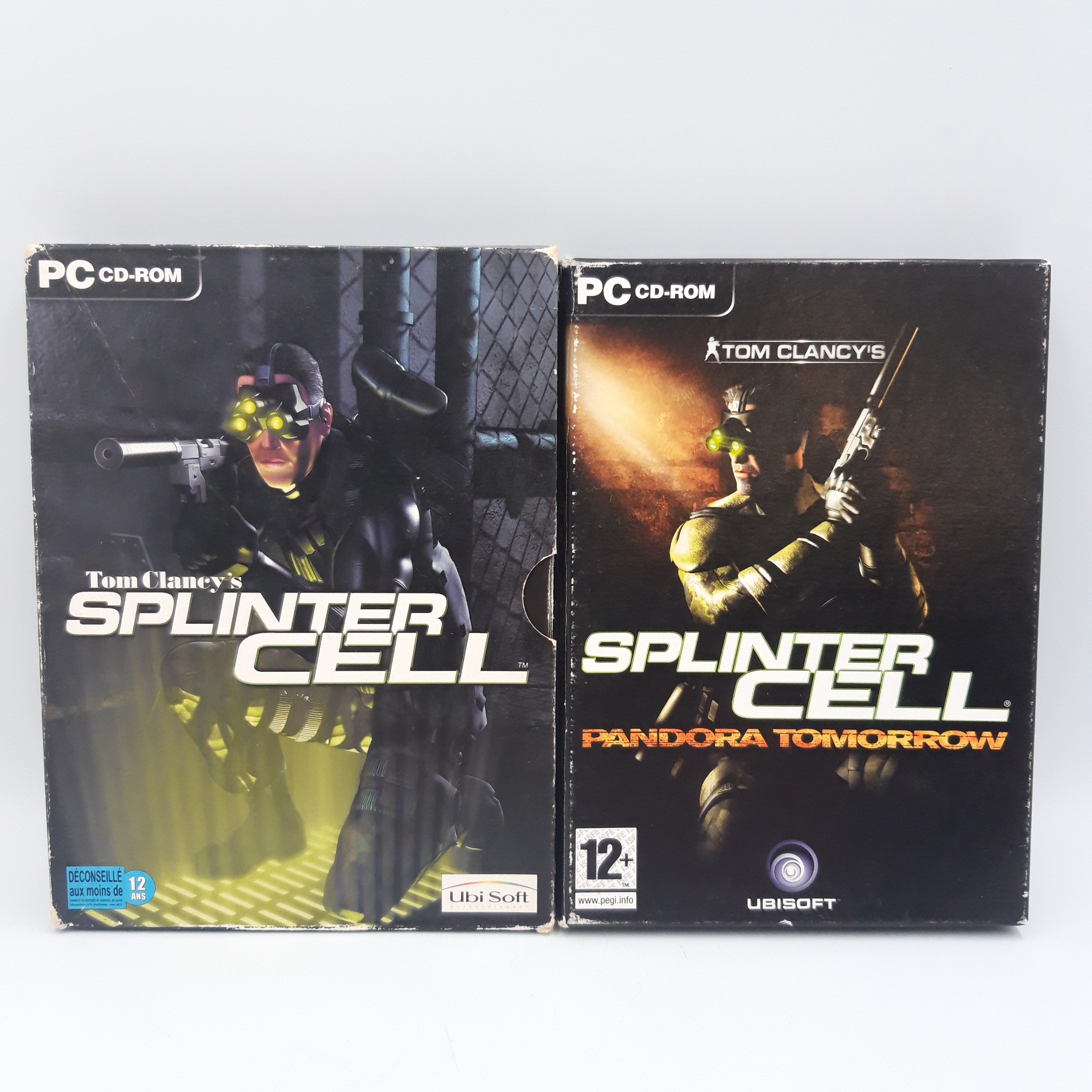 Lot de deux cd de jeux pour ordinateur 1. Tom clancy's splinter cell Pandora Tomorrow 2. Tom clancy's splinter cell Bon état - 15,00 € Lot de deux cd de jeux pour ordinateur 1. Tom clancy's splinter cell Pandora Tomorrow 2. Tom clancy's splinter cell Bon état reconditionné disponible sur Label Emmaüs
