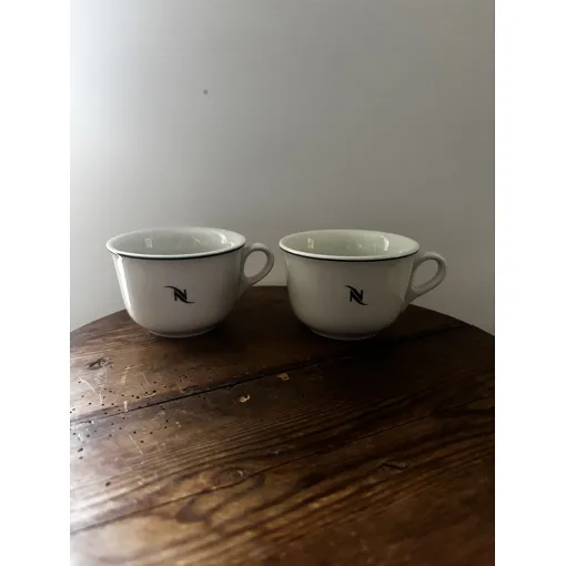 Acheter Lot De Deux Tasses À Café Nespresso occasion - 13,97 € Lot De Deux Tasses À Café Nespresso occasion reconditionné disponible sur Rakuten