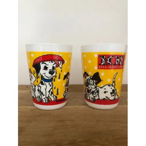 Acheter Lot De Deux Verres/Gobelets Les 101 Dalmatiens Disney occasion - 13,97 € Lot De Deux Verres/Gobelets Les 101 Dalmatiens Disney occasion reconditionné disponible sur Rakuten