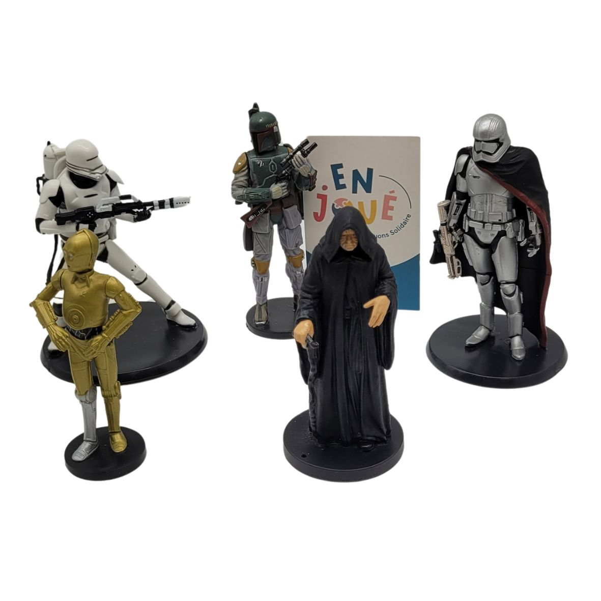 Voir photo 3 de Lot de figurines - Star Wars - Disney - A partir de 8 ans. Lot de figurines - Star Wars - Disney - A partir de 8 ans. Très bon état reconditionné photo 3