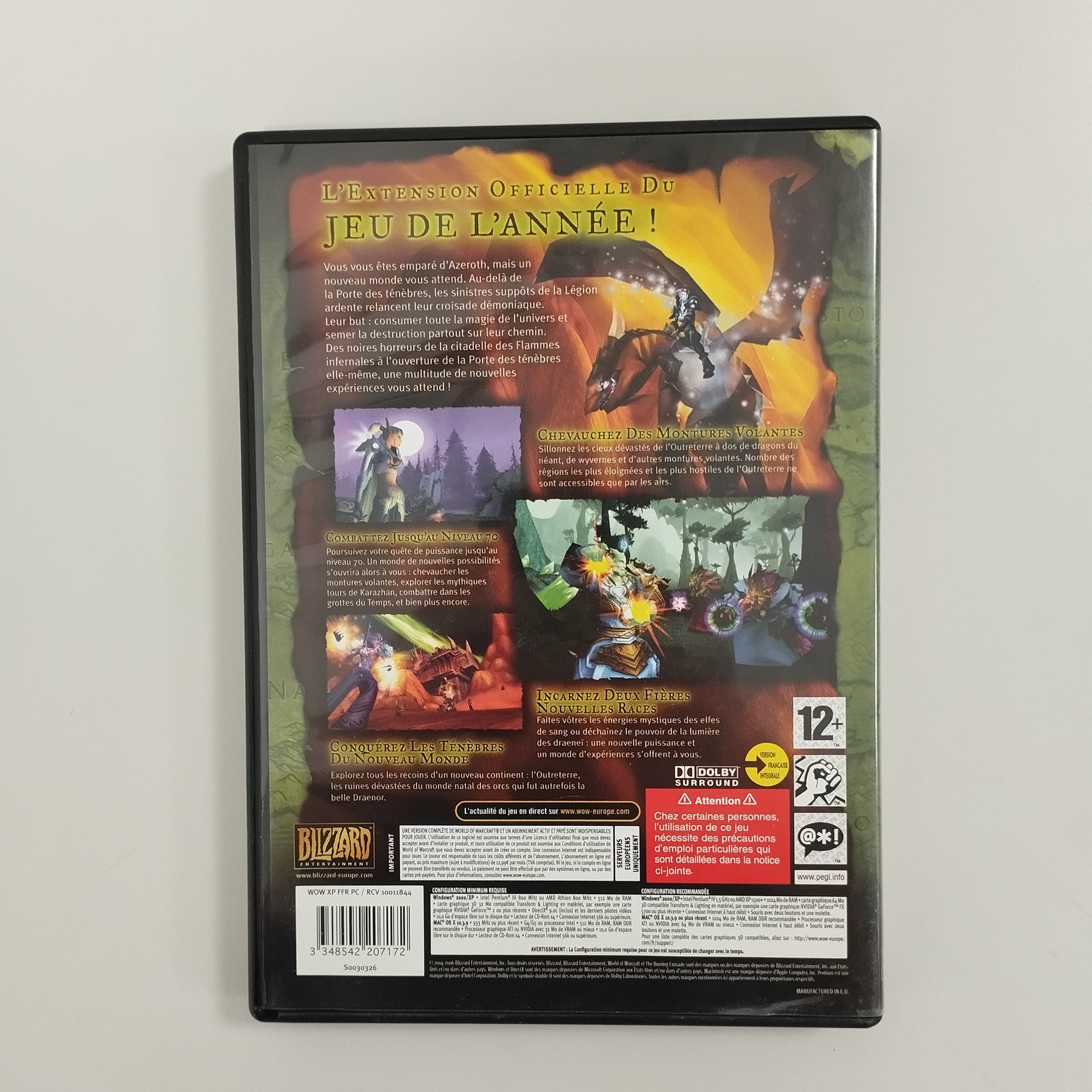 Voir photo 15 de Lot de jeux cultes Warcraft Universe pour PC : Warcraft II Tides of Darkness + Beyond the Dark Portal / World of Warcraft + The Burning Crusade Lot de jeux cultes Warcraft Universe pour PC : Warcraft II Tides of Darkness + Beyond the Dark Portal / World of Warcraft + The Burning Crusade Bon état reconditionné photo 15