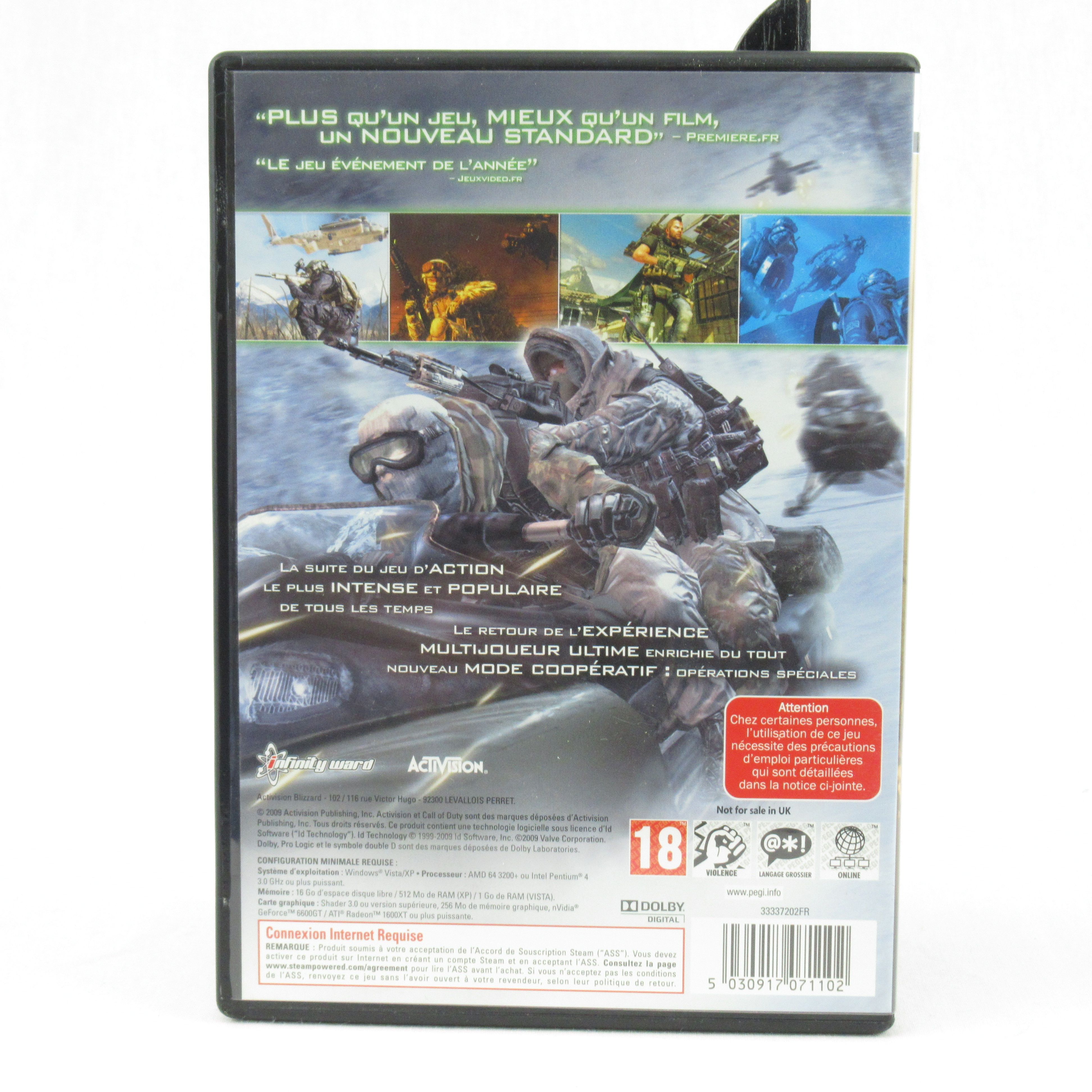 Voir photo 12 de Lot de jeux de guerre PC (BF3, COD MW2, Command and Conquer) - Microsoft Lot de jeux de guerre PC (BF3, COD MW2, Command and Conquer) - Microsoft Bon état reconditionné photo 12