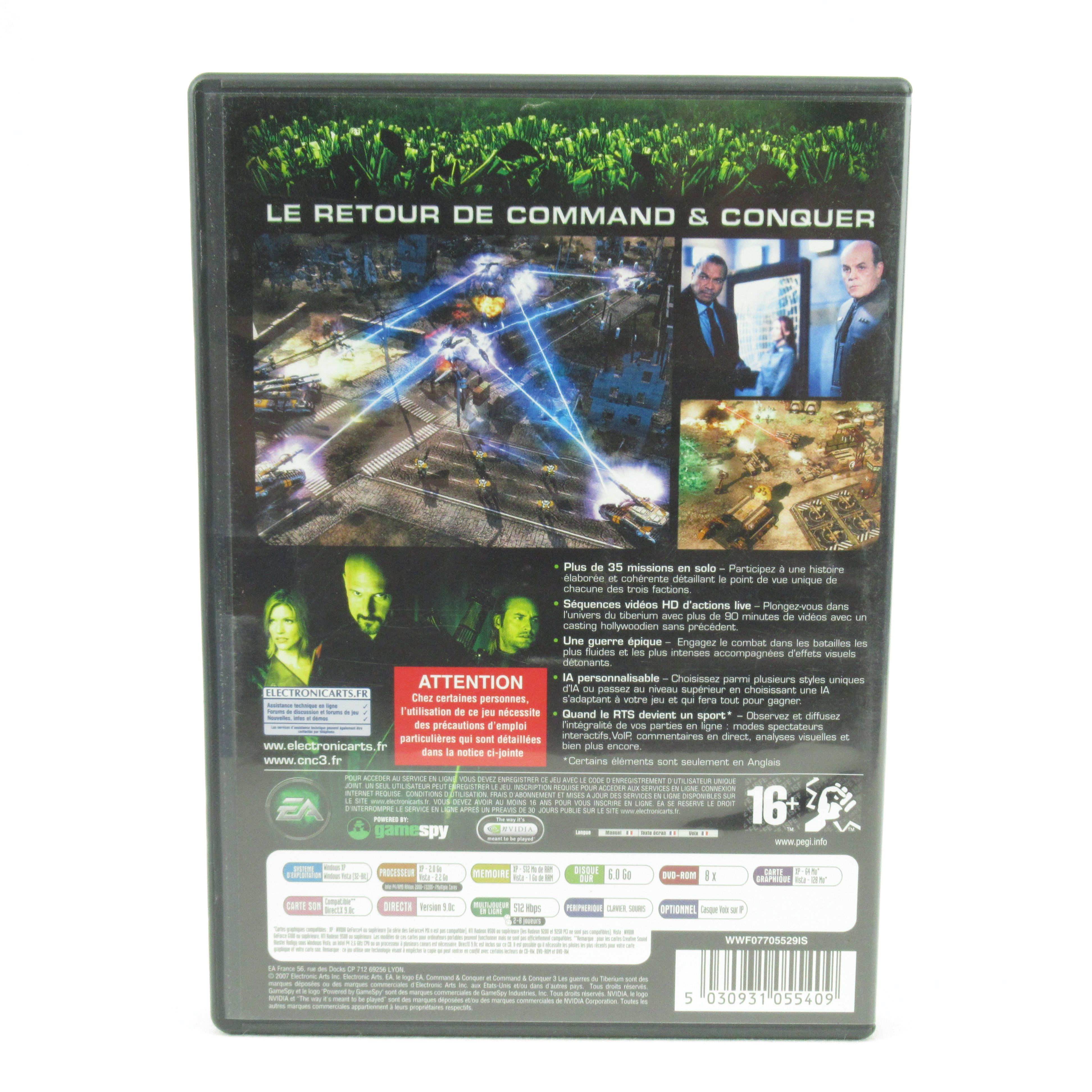 Voir photo 6 de Lot de jeux de guerre PC (BF3, COD MW2, Command and Conquer) - Microsoft Lot de jeux de guerre PC (BF3, COD MW2, Command and Conquer) - Microsoft Bon état reconditionné photo 6