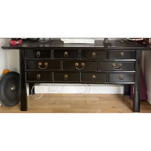 Lot De Meubles À Vendre Cause Déménagement : Six Chaises, Un Meuble Tv, Une Commode 2 Portes Et 3 Tiroirs, Un Meuble De Rangement 3 Tiroirs Et Une Console Japonaise. Bon état reconditionné disponible sur Rakuten