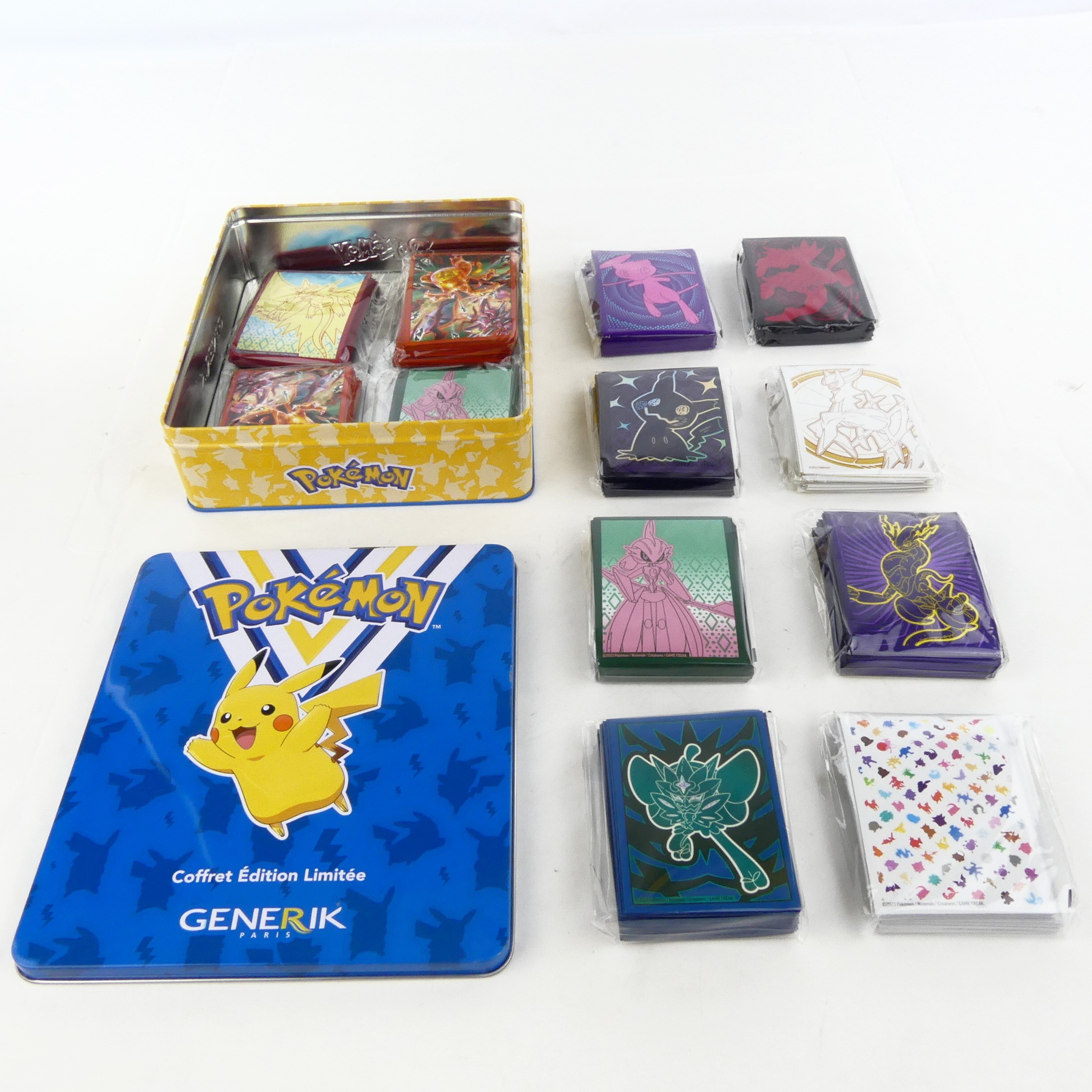 Voir photo 2 de Lot de protèges cartes Pokemon neufs Lot de protèges cartes Pokemon neufs Parfait état reconditionné photo 2