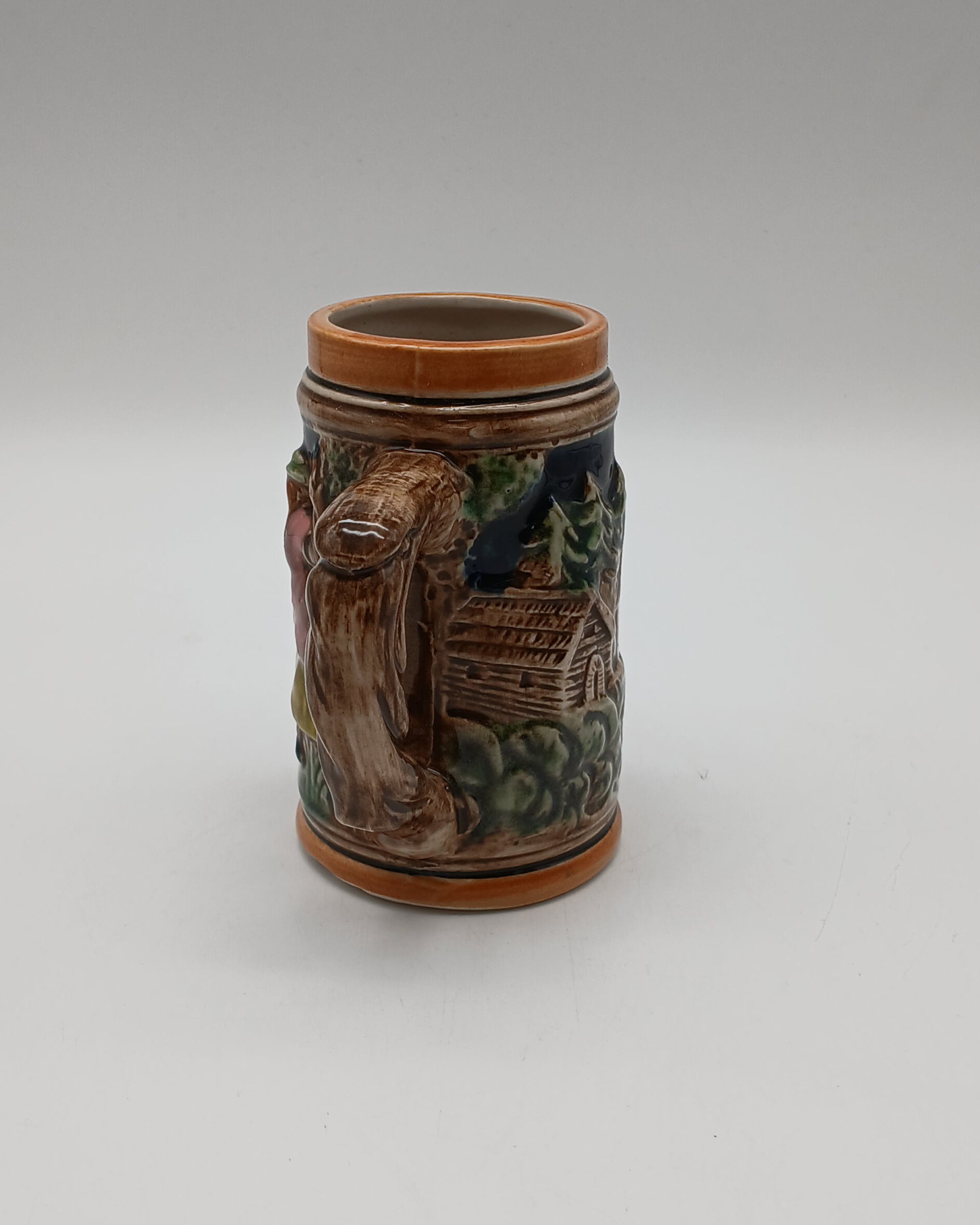 Voir photo 9 de Lot de quatre petites chopes à bière avec un cendrier en verre - Forêt noire - Allemagne Lot de quatre petites chopes à bière avec un cendrier en verre - Forêt noire - Allemagne Très bon état reconditionné photo 9