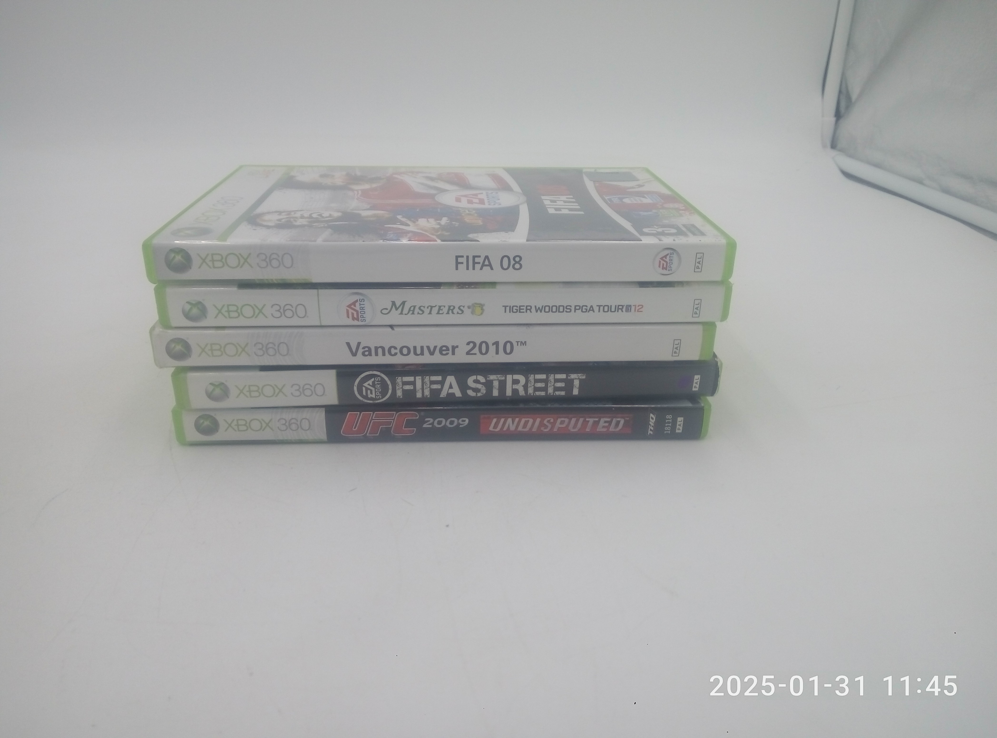 Voir photo 2 de Lot - Jeux de sport - Xbox 360 - non testé Lot - Jeux de sport - Xbox 360 - non testé État correct reconditionné photo 2