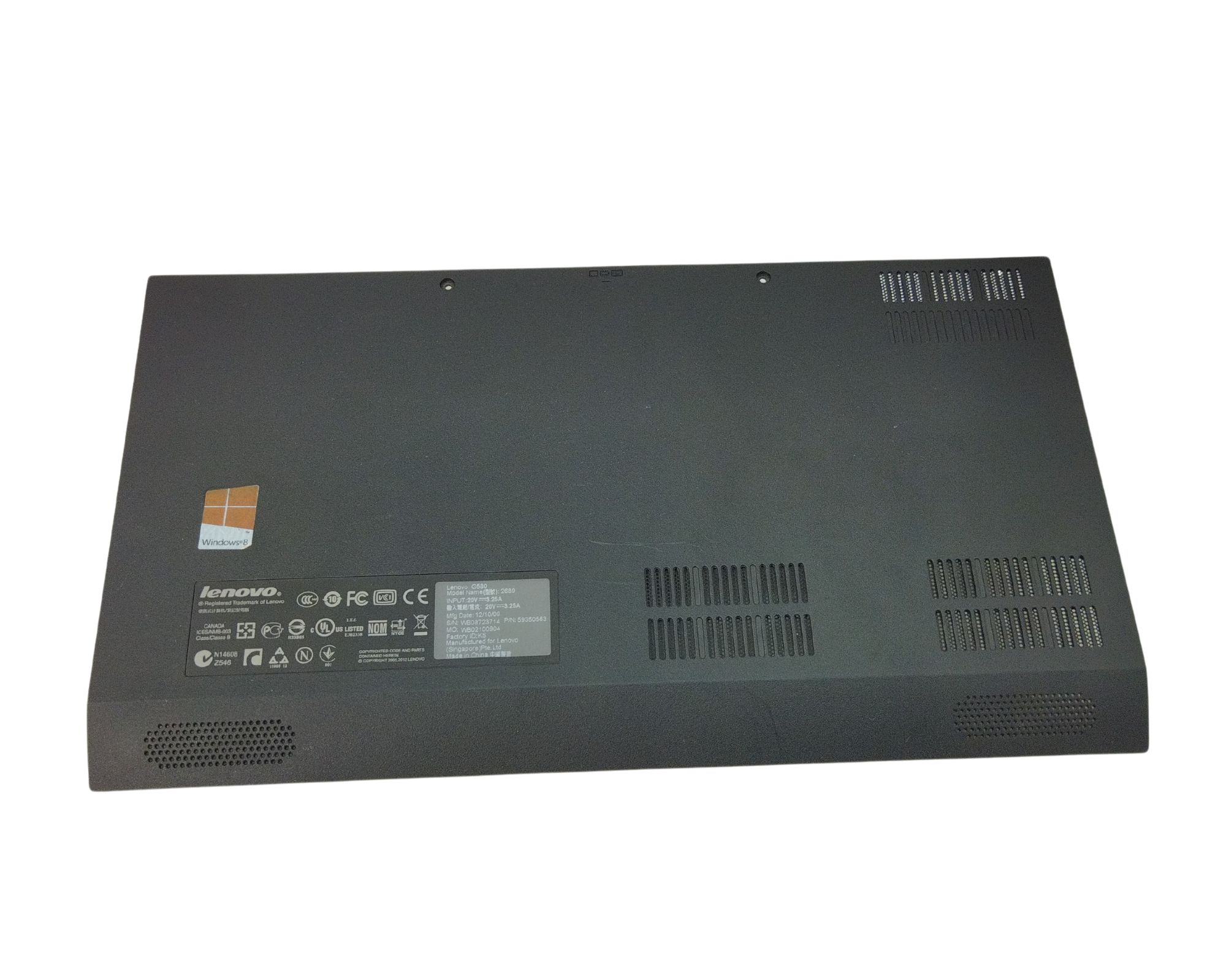 Voir photo 2 de Lot pièces détachées ordinateur portable Lenovo G580 2689 Lot pièces détachées ordinateur portable Lenovo G580 2689 état correct reconditionné photo 2