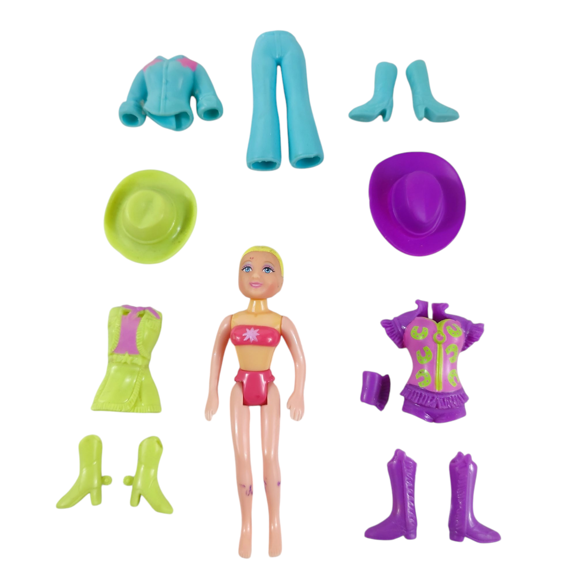 Acheter Lot Polly Pocket Fashion - Cavalière Bon état - 10,50 € Lot Polly Pocket Fashion - Cavalière Bon état reconditionné disponible sur Label Emmaüs