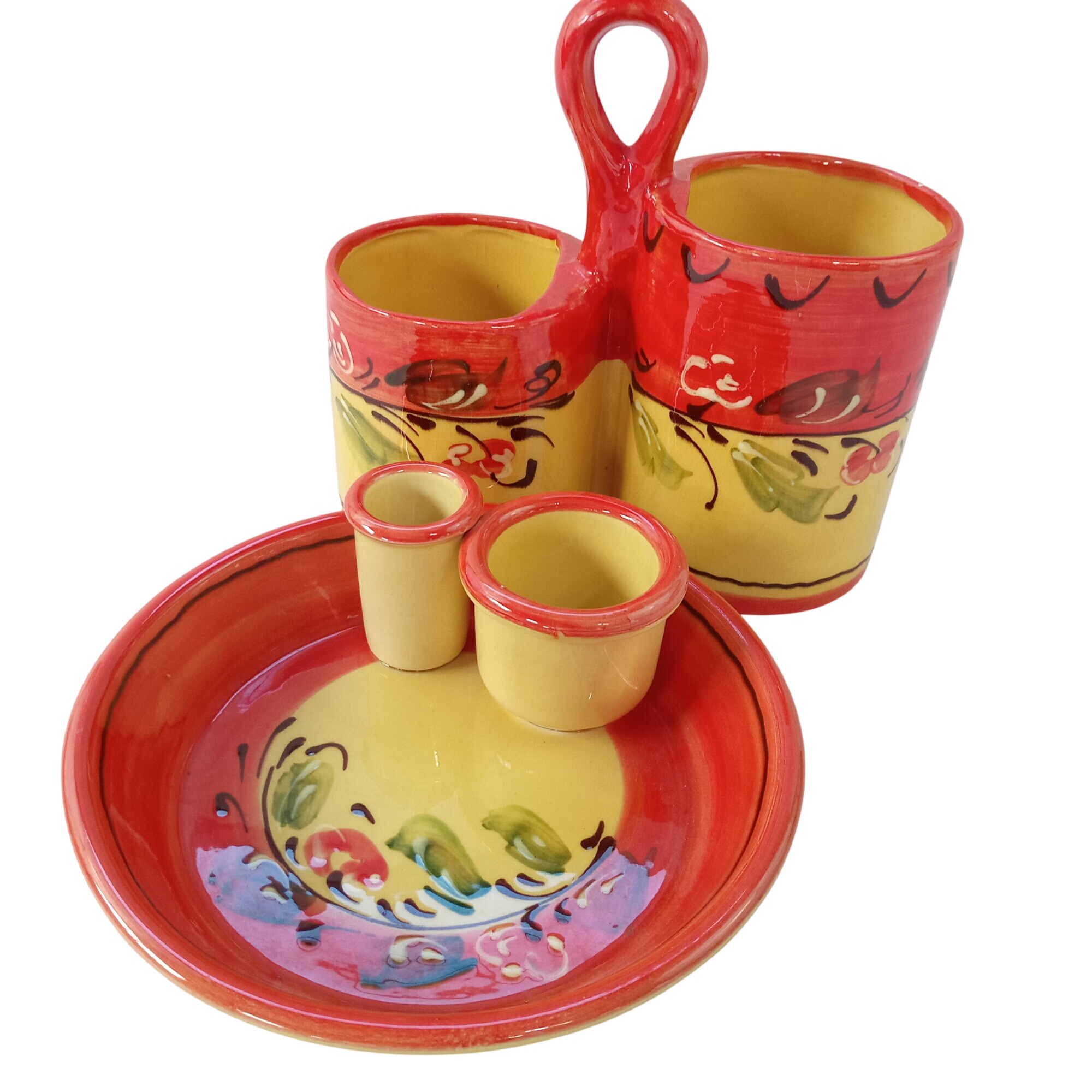 Acheter Lot provençale en céramique fait main signée porte ustensiles de cuisine et plat d'olives Très bon état - 10,15 € Lot provençale en céramique fait main signée porte ustensiles de cuisine et plat d'olives Très bon état reconditionné disponible sur Label Emmaüs