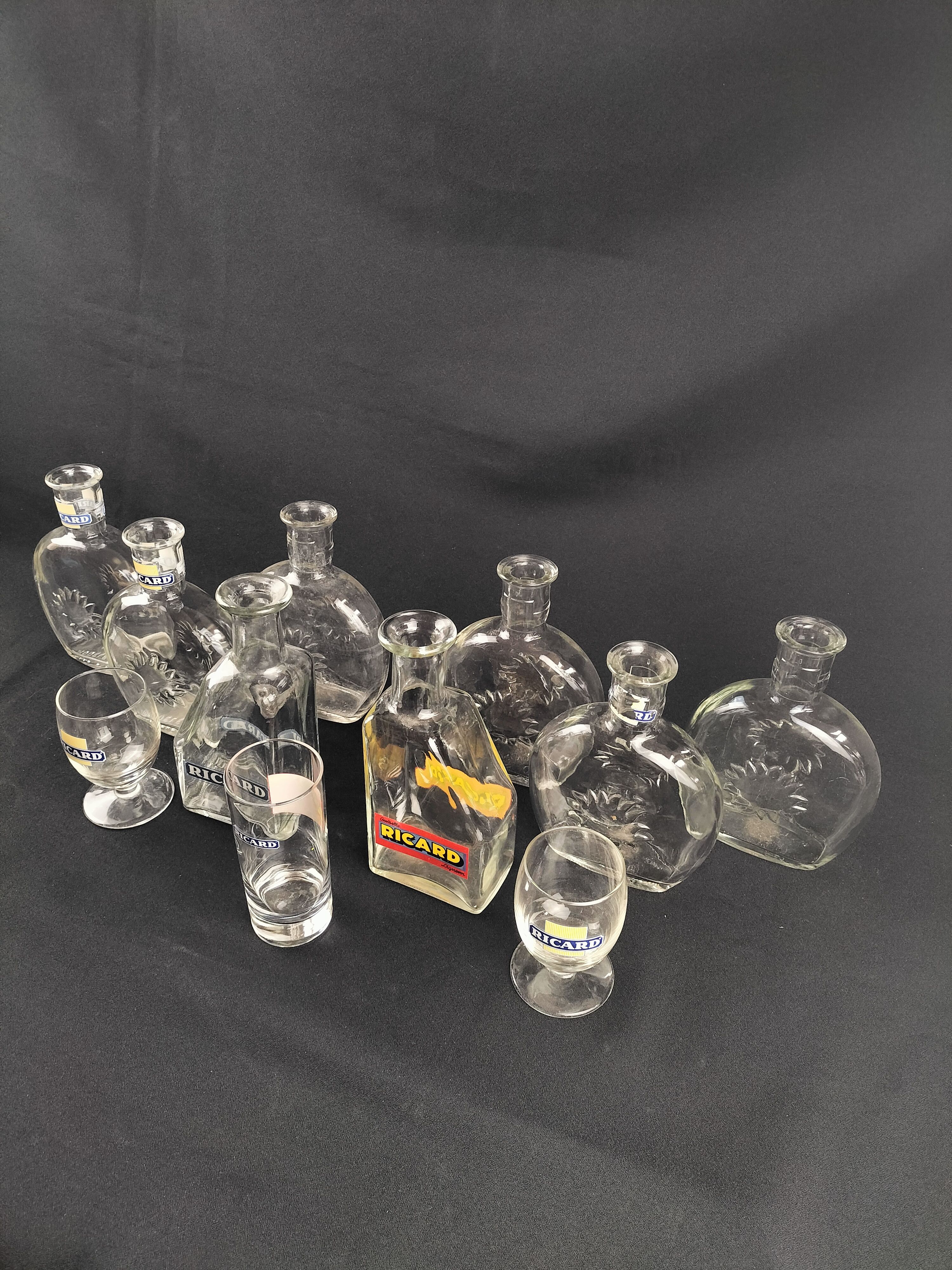 Voir photo 2 de 🔥 Lot Ricard Vintage Complet : 8 Carafes + 3 Verres + 4 Gobelets Offerts 🔥 🔥 Lot Ricard Vintage Complet : 8 Carafes + 3 Verres + 4 Gobelets Offerts 🔥 État correct reconditionné photo 2