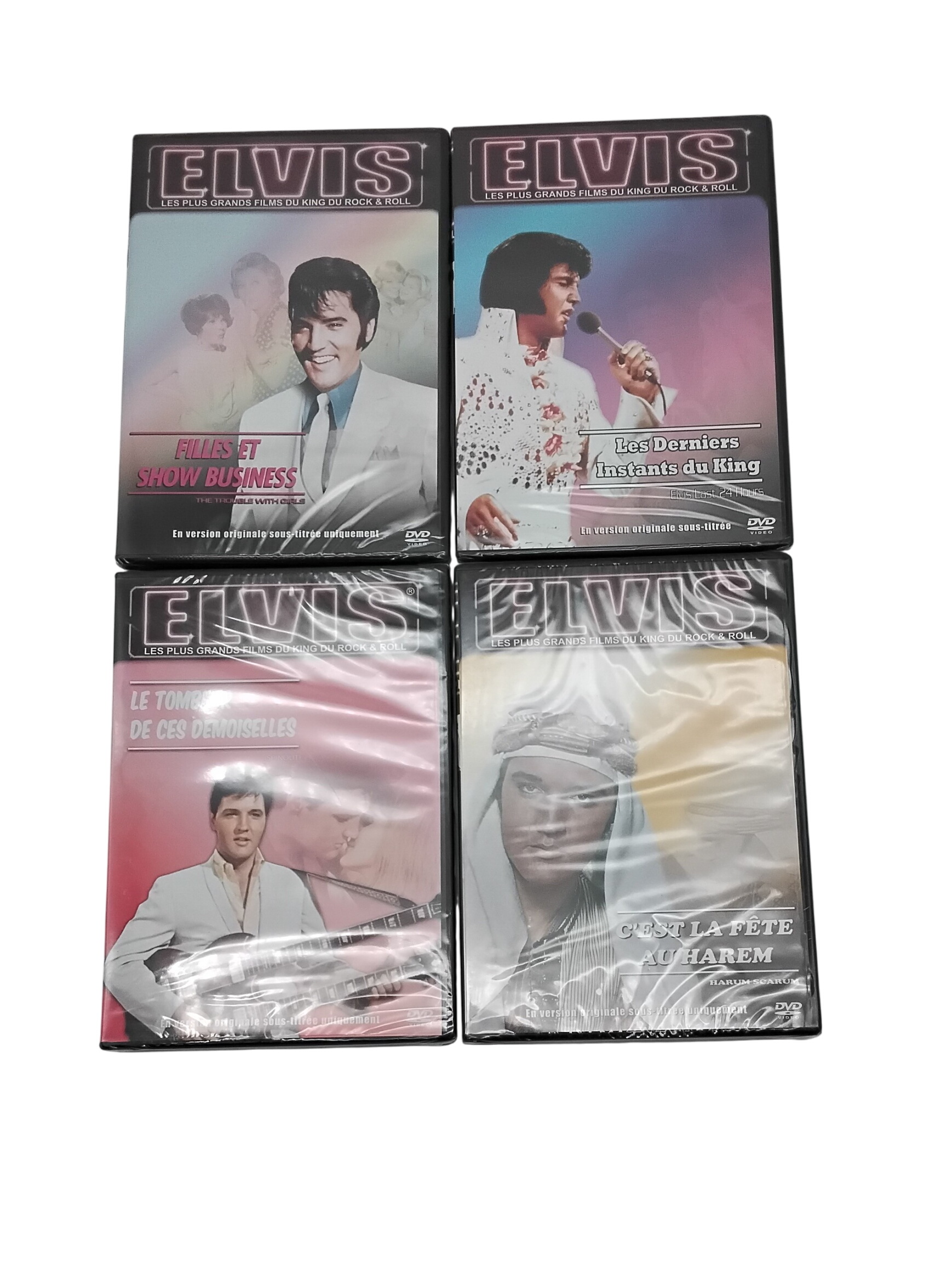 Acheter Lots de 4 dvd de Elvis en version originale sous titrée Parfait état - 10,50 € Lots de 4 dvd de Elvis en version originale sous titrée Parfait état reconditionné disponible sur Label Emmaüs