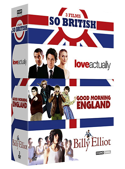 Love Actually - Billy Elliot - Good Morning England - Coffret État correct reconditionné disponible sur Fnac