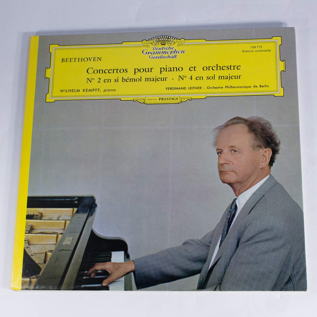 Ludwig van Beethoven, disque vinyle de 33T Bon état - 10,00 € Ludwig van Beethoven, disque vinyle de 33T Bon état reconditionné disponible sur Label Emmaüs