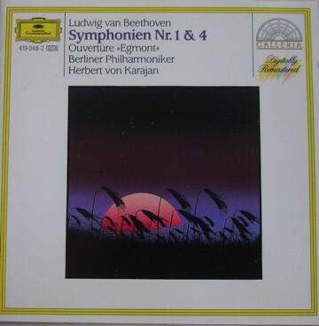 Ludwig van Beethoven / Herbert von Karajan / Berliner Philharmoniker - Symphonien Nr. 1 & 4 / Ouvertüre Egmont Bon état - 12,44 € Ludwig van Beethoven / Herbert von Karajan / Berliner Philharmoniker - Symphonien Nr. 1 & 4 / Ouvertüre Egmont Bon état reconditionné disponible sur Label Emmaüs
