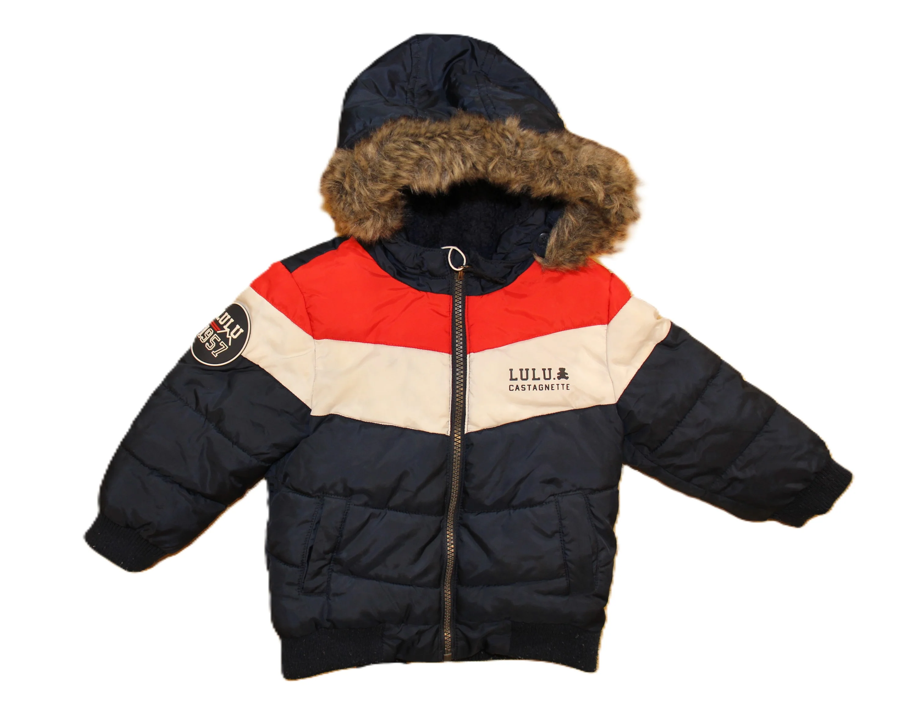 Acheter Lulu Castagnette — 18 mois / Bleu/Blanc/Rouge / Hiver - 17,50 € | Dero Lulu Castagnette — 18 mois / Bleu/Blanc/Rouge / Hiver reconditionné disponible sur Maison Bousson | Dero