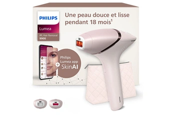 Lumea série 9900, BRI950/02Epilateur à lumière pulsée sans-fil Bon état Philips reconditionné disponible sur Darty