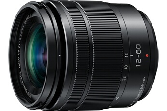 lumix G 12-60mm f/3,5-5,6 noir Très bon état Panasonic reconditionné disponible sur Darty