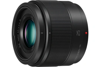 LUMIX G 25mm F/1.7 Noir Bon état Panasonic reconditionné disponible sur Darty