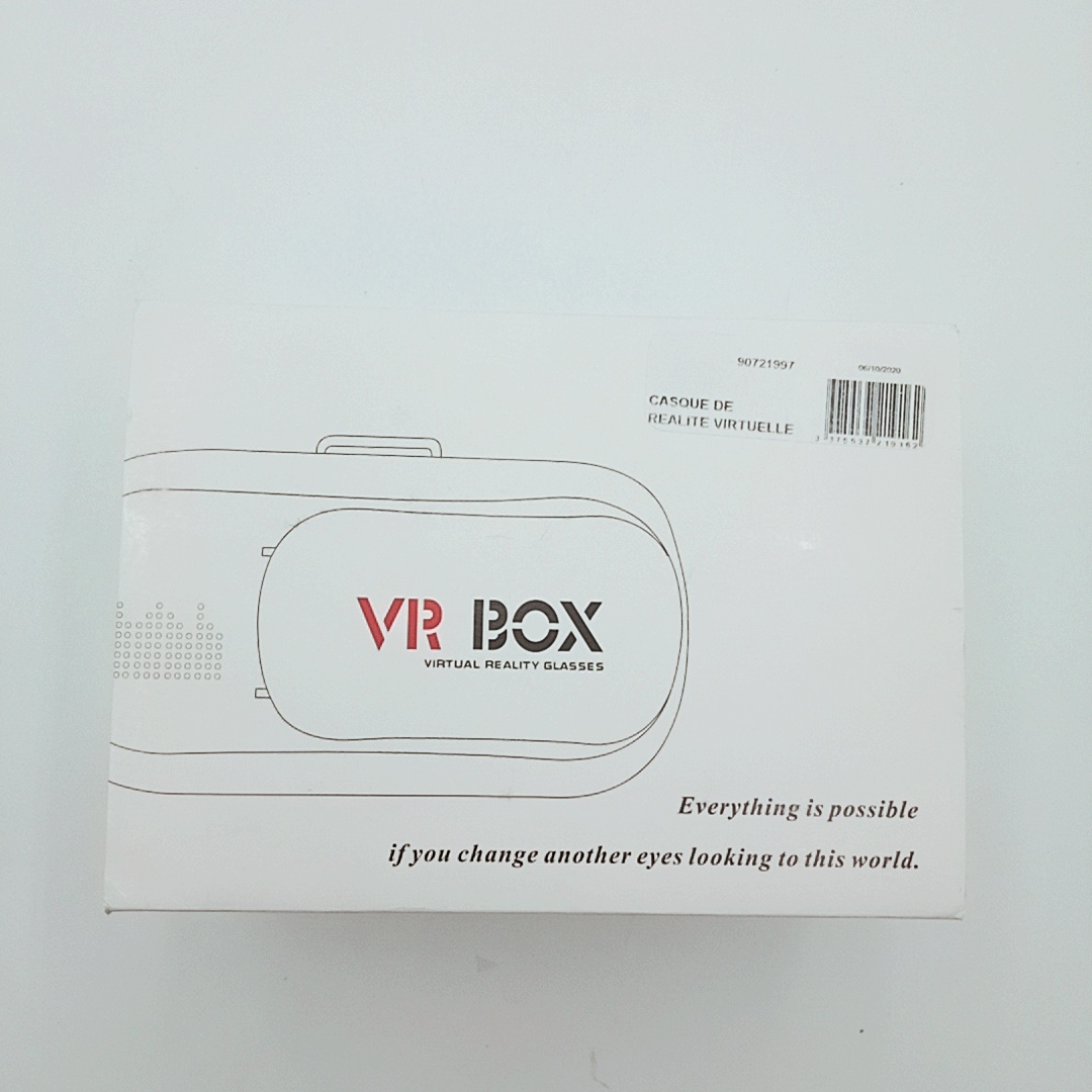 Acheter Lunette de réalité virtuelle - VR BOX Parfait état - 12,00 € Lunette de réalité virtuelle - VR BOX Parfait état reconditionné disponible sur Label Emmaüs