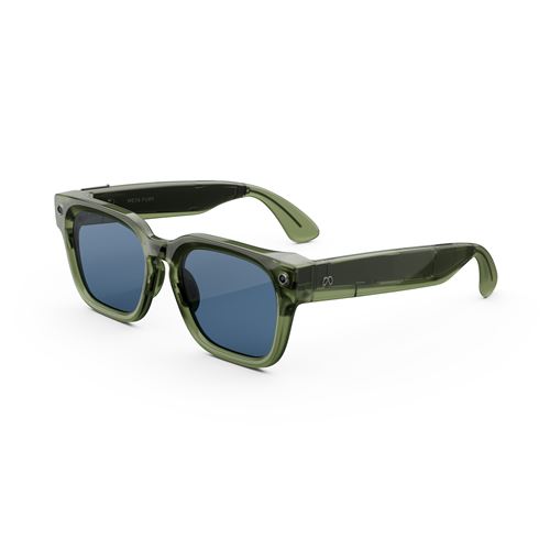 Lunettes connectées IA Meta Fury Racing Vert État correct Meta reconditionné disponible sur Fnac