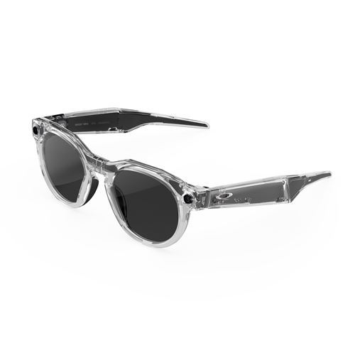 Lunettes connectées IA Meta Oakley HSTN Monture Transparent État correct Meta reconditionné disponible sur Fnac