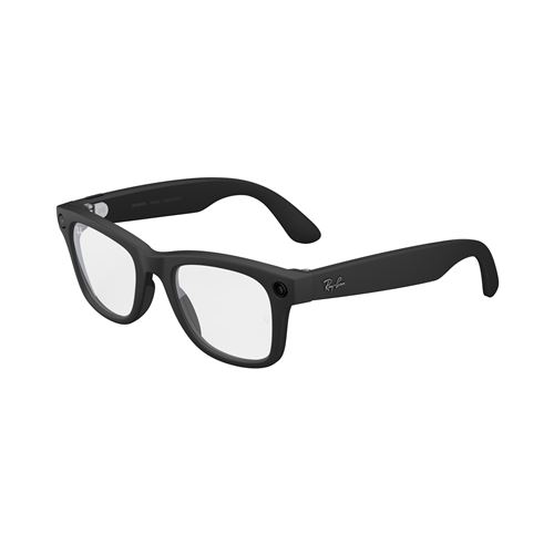 Lunettes connectées IA Meta Ray-Ban Wayfarer (Gen 2) Noir mat État correct Meta reconditionné disponible sur Fnac