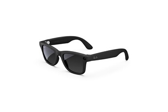 Lunettes connectées IA Ray-Ban Wayfarer (Gen 1) Monture Noir mat taille standard Bon état Meta reconditionné disponible sur Darty