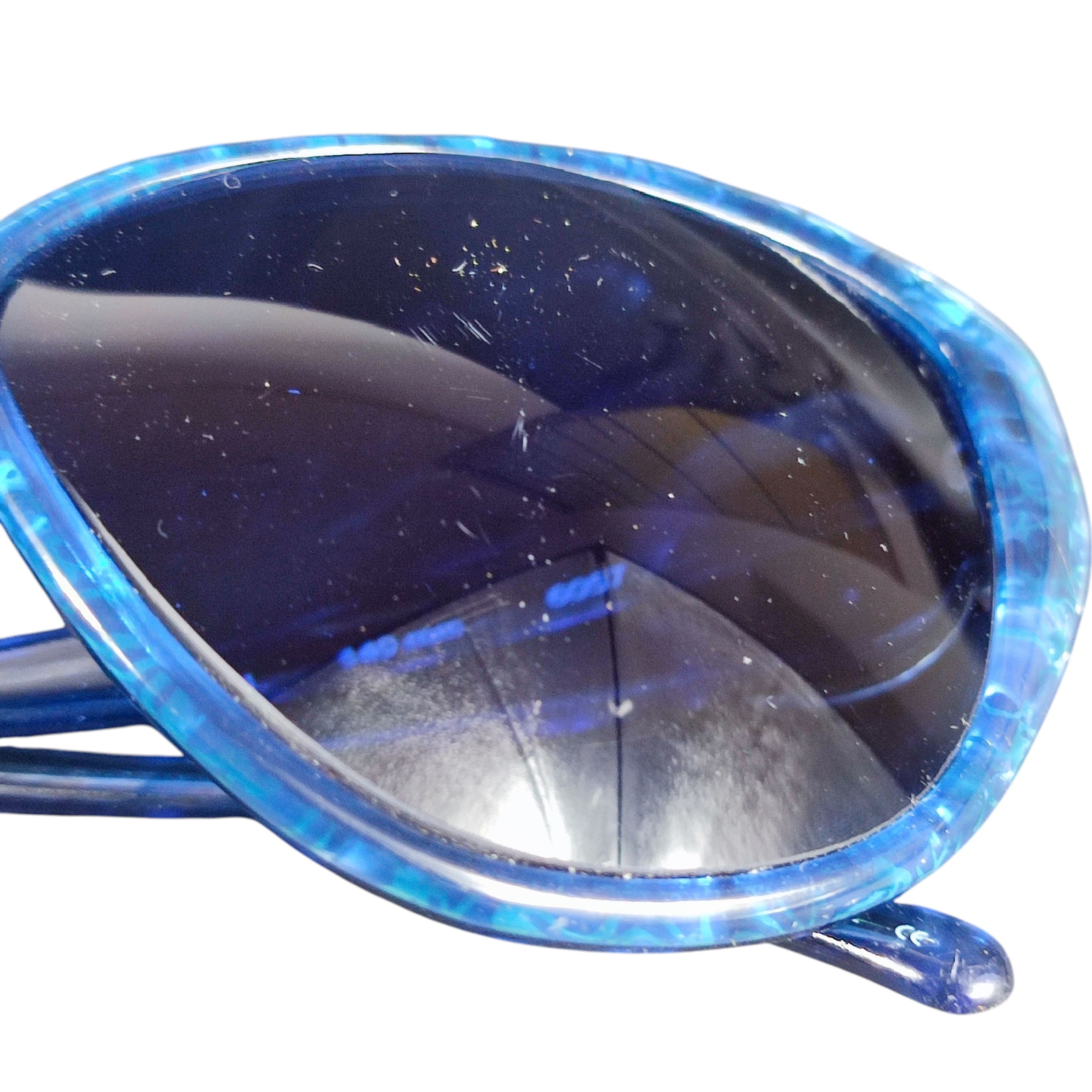 Voir photo 7 de Lunettes de soleil vintage Nina RICCI bleues pour femme Lunettes de soleil vintage Nina RICCI bleues pour femme État correct reconditionné photo 7