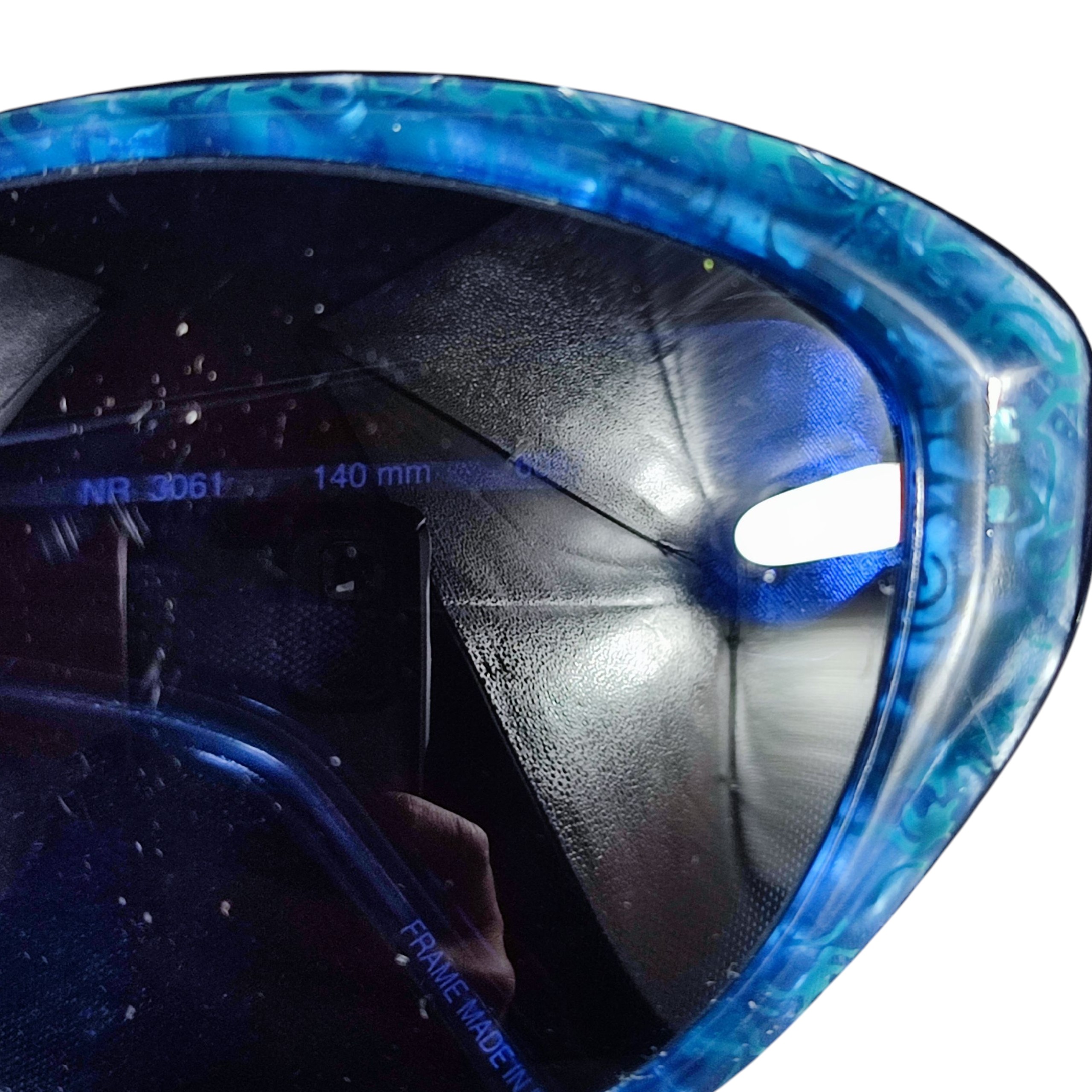 Voir photo 8 de Lunettes de soleil vintage Nina RICCI bleues pour femme Lunettes de soleil vintage Nina RICCI bleues pour femme État correct reconditionné photo 8