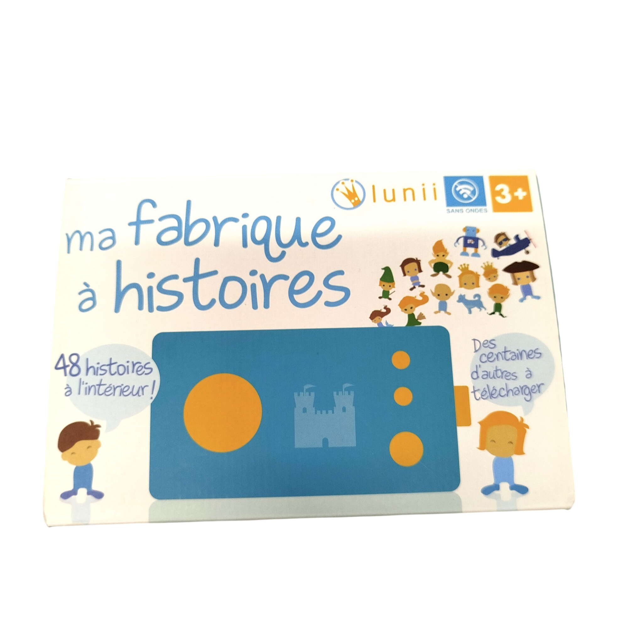 LUNII Ma fabrique a histoires Bon état - 30,00 € LUNII Ma fabrique a histoires Bon état reconditionné disponible sur Label Emmaüs