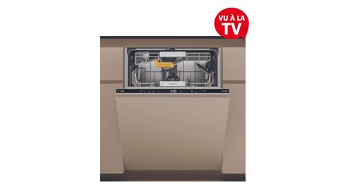 LV tout integrable, 60 cm, 38dB, 9,5L, Classe B, 14 couverts, Maxi Space, Tiroir SpaceClean, 8 progr., Dep diff 24h, 6eme Sens, PowerCleanPro,Silence 37dB, Time on Floor, Natural Dry, bandeau de commande tactile, Aquastop, Porte a glissieres État correct Whirlpool reconditionné disponible sur Fnac