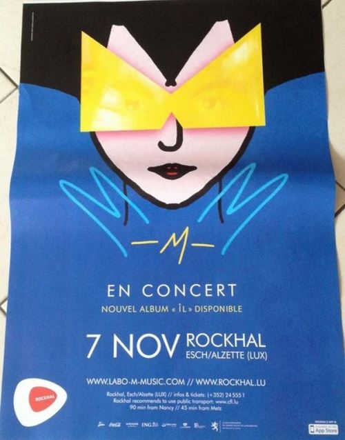 Acheter M - Mathieu CHEDID - 60x80 cm - AFFICHE / POSTER État correct - 14,99 € M - Mathieu CHEDID - 60x80 cm - AFFICHE / POSTER État correct reconditionné disponible sur Fnac