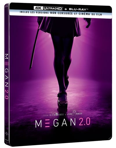 M3GAN 2.0 Édition Limitée SteelBook® Blu-ray 4K Ultra HD État correct reconditionné disponible sur Fnac