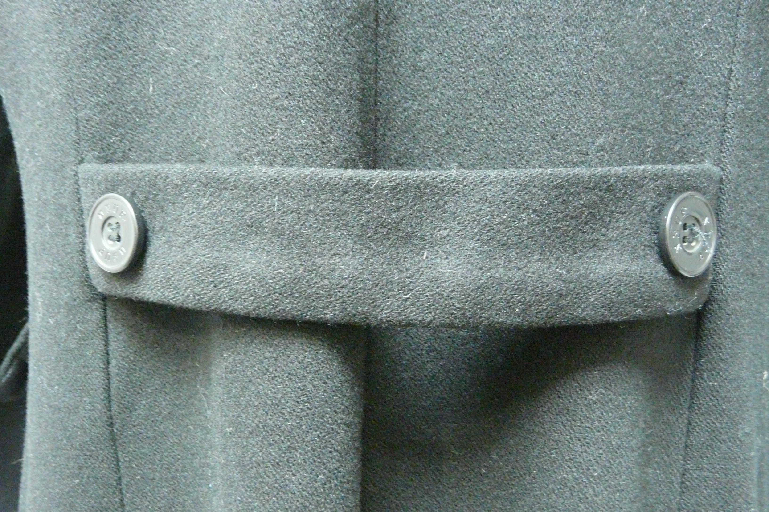 Voir photo 7 de M95 - Manteau long en laine mélangé - N & N Paris - Taille 2 (M) M95 - Manteau long en laine mélangé - N & N Paris - Taille 2 (M) Bon état reconditionné photo 7