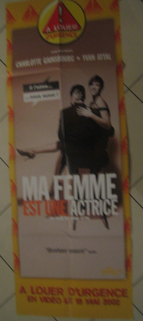 Ma Femme Est une Actrice AFFICHE CINEMA ORIGINALE État correct N/A reconditionné disponible sur Fnac