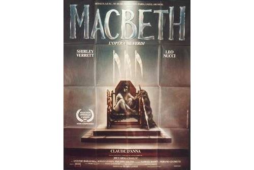 MacBeth AFFICHE CINEMA ORIGINALE État correct reconditionné disponible sur Fnac