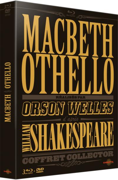 Macbeth & Othello d'après William Shakespeare réalisés par Orson Welles Blu-Ray État correct reconditionné disponible sur Fnac
